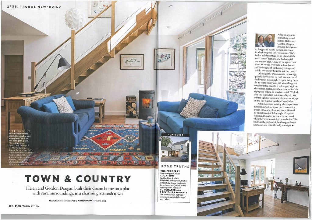 Haddington House Appears In “25 Beautiful Homes” Magazine Keith